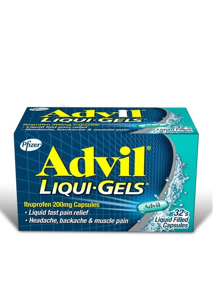 Advil ليكوي جيلز 32 عبوة