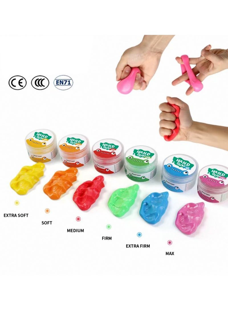 Cutie Cute Exercise Putty Therapy Putty Play Putty for Kids Hand Exercise Rehabilitation Stress and Anxiety Relief Increase fine Motor Skills and Finger Strength  - Image 3