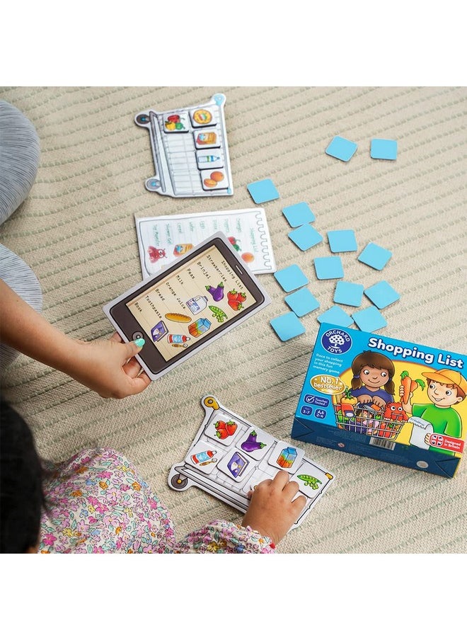 ORCHARD TOYS Orchard Toys Shopping List Educational Matching & Memory Board Game Party Gift|Travel & Family Fun Time For Kids 3 To 7 Years|Pack of 1  - Image 5