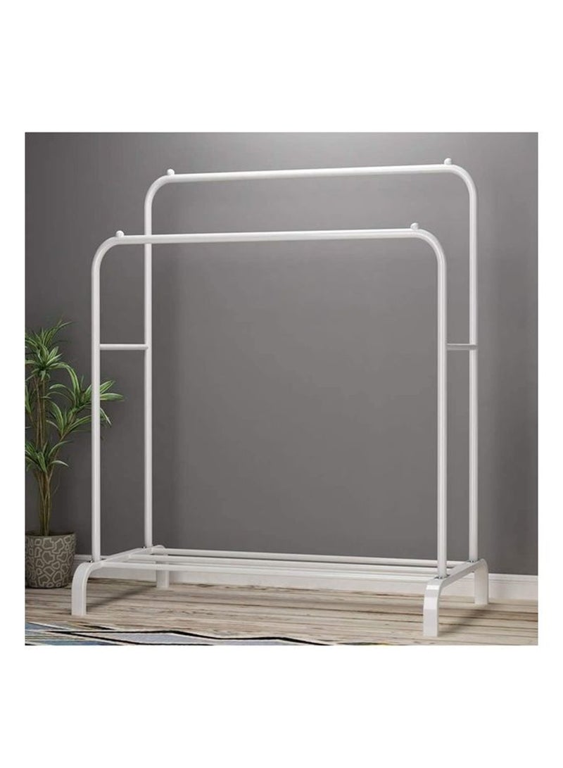 Toshionics Multitier Garment Cloth Coat Rack Durable Metal Rail Organizer With Top Lower Storage Space For Clothes Shoes Entryway Shelving Storage Unit For Home And Bedroom  - Image 5