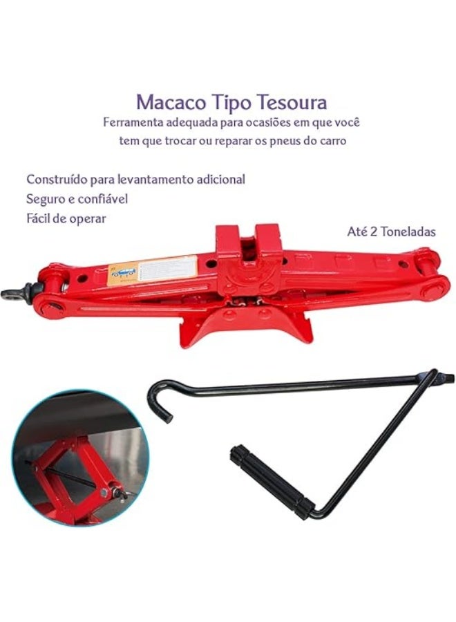 2 Ton Hydraulic Accordion Jack – Universal for Cars, Home Use - Image 4