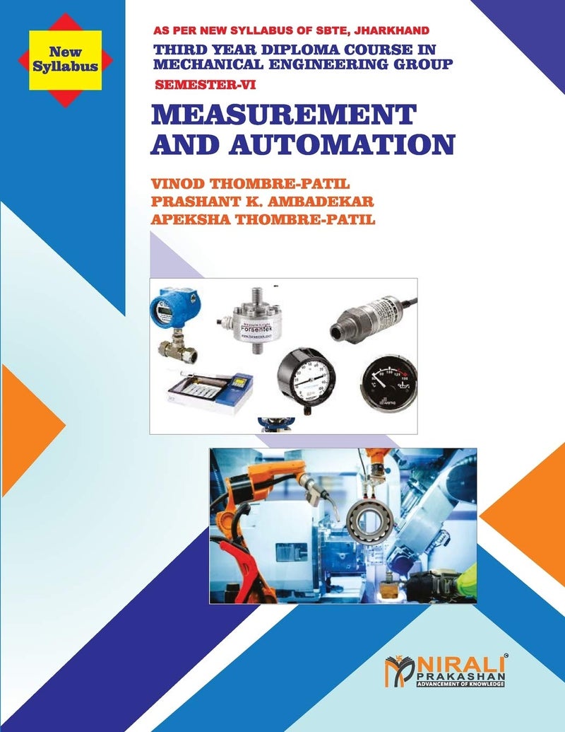 MEASUREMENT AND AUTOMATION (Subject Code: Mec606)  - Image 1