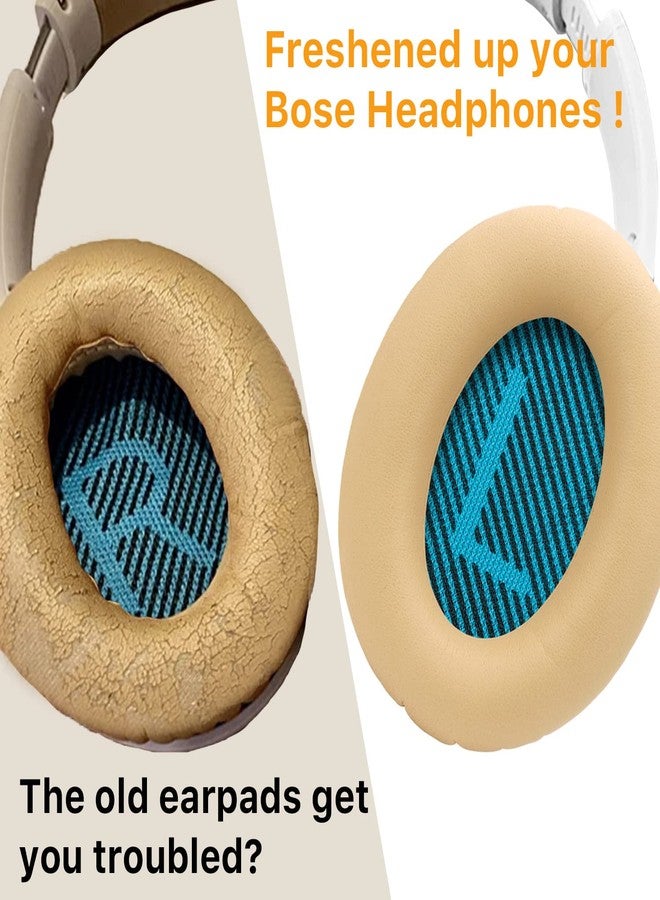YOCOWOCO Ear Pads for Bose QC25/QC35 II/QC35/QC15/AE2 AE2i AE2w Headphones Replacement Earpads Cushions for Bose Quietcomfort 35/Quiet Comfort 25/SoundTrue and SoundLink(AroundEar) - Image 2