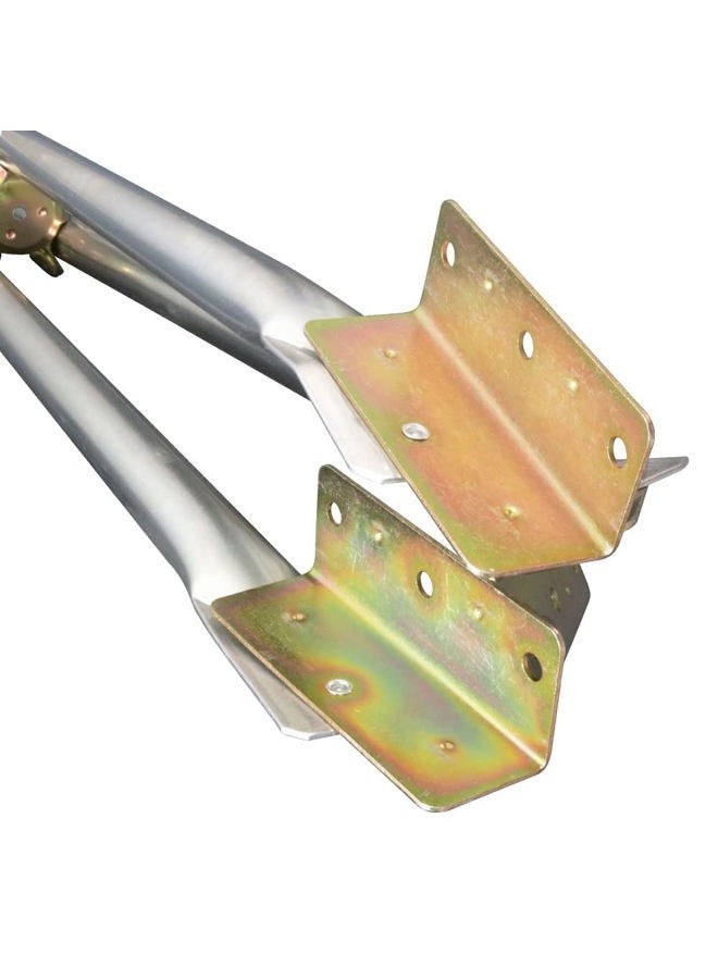 Skywalker 2' TV Antenna Mast Pole Dish Tripod/Roof Mount - Image 3