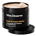 Men Deserve Hair Styling Cream for Men (Medium to Strong Hold) with Vitamin E & Keratin - Paraben & Sulfate Free - Hair Cream for Men - Image 2