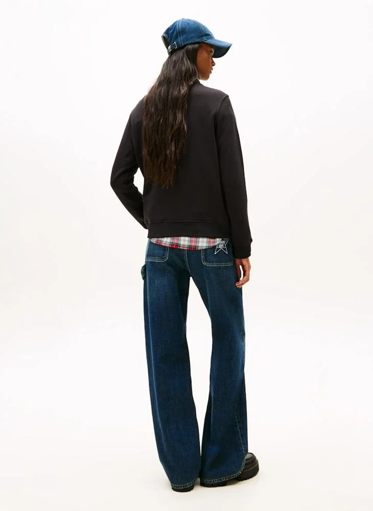 TOMMY JEANS Logo Crew Neck Sweatshirt