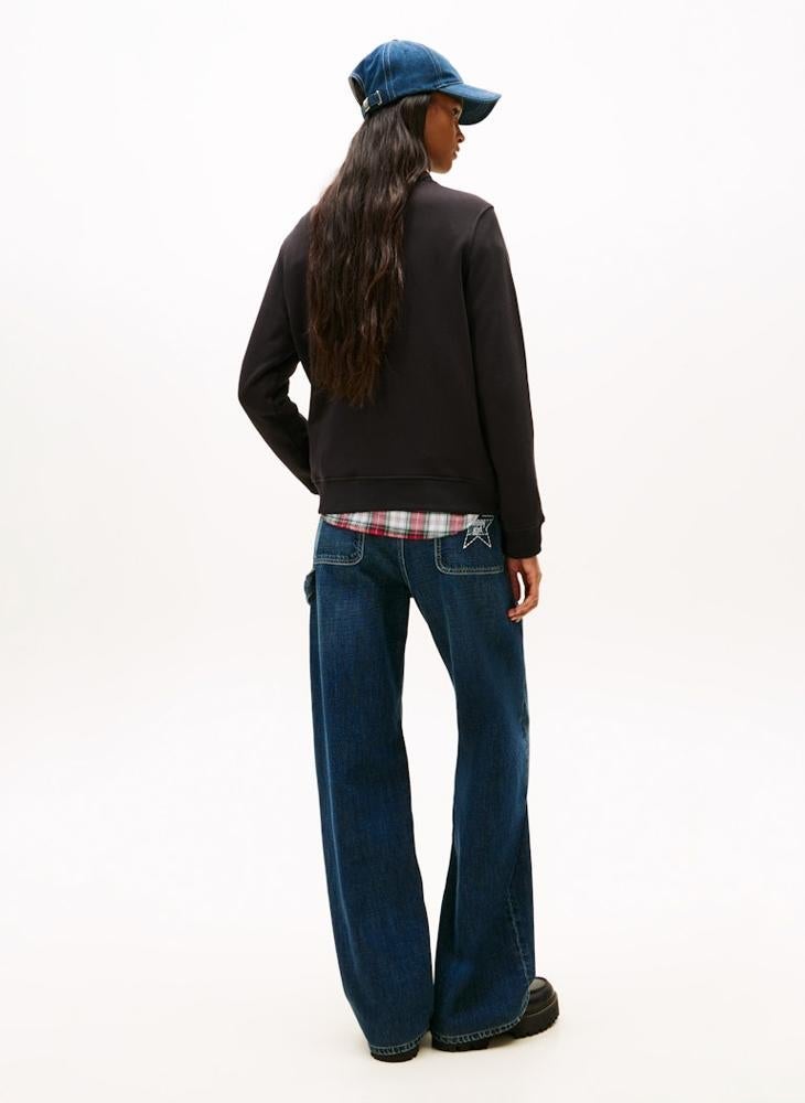 TOMMY JEANS Logo Crew Neck Sweatshirt - Image 2