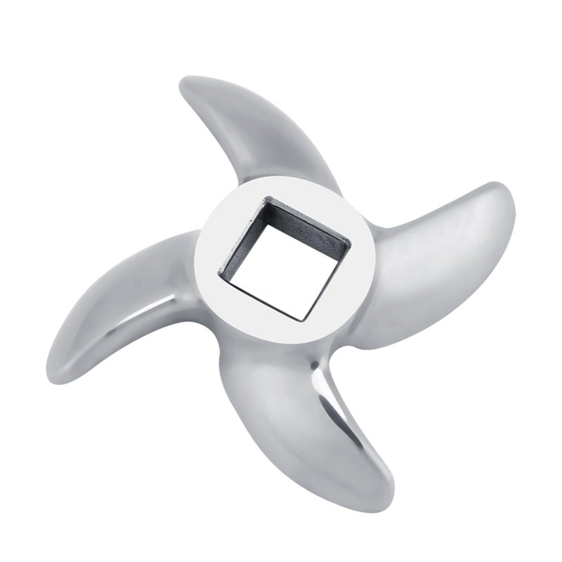 Garosa شفرة مطحنة اللحم، شفرات مفرمة حادة على شكل صليب من الفولاذ المقاوم للصدأ بديل لمطاحن اللحم (22#) - Image 4