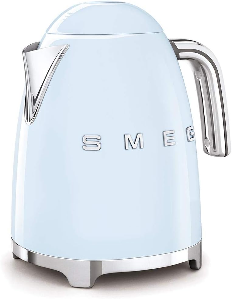 Smeg 50's Retro Style Kettle, 1.7L Capacity, Pastel Blue, Stainless Steel 1.7 L 2400 W KLF03PBUK Pastel Blue - Image 3