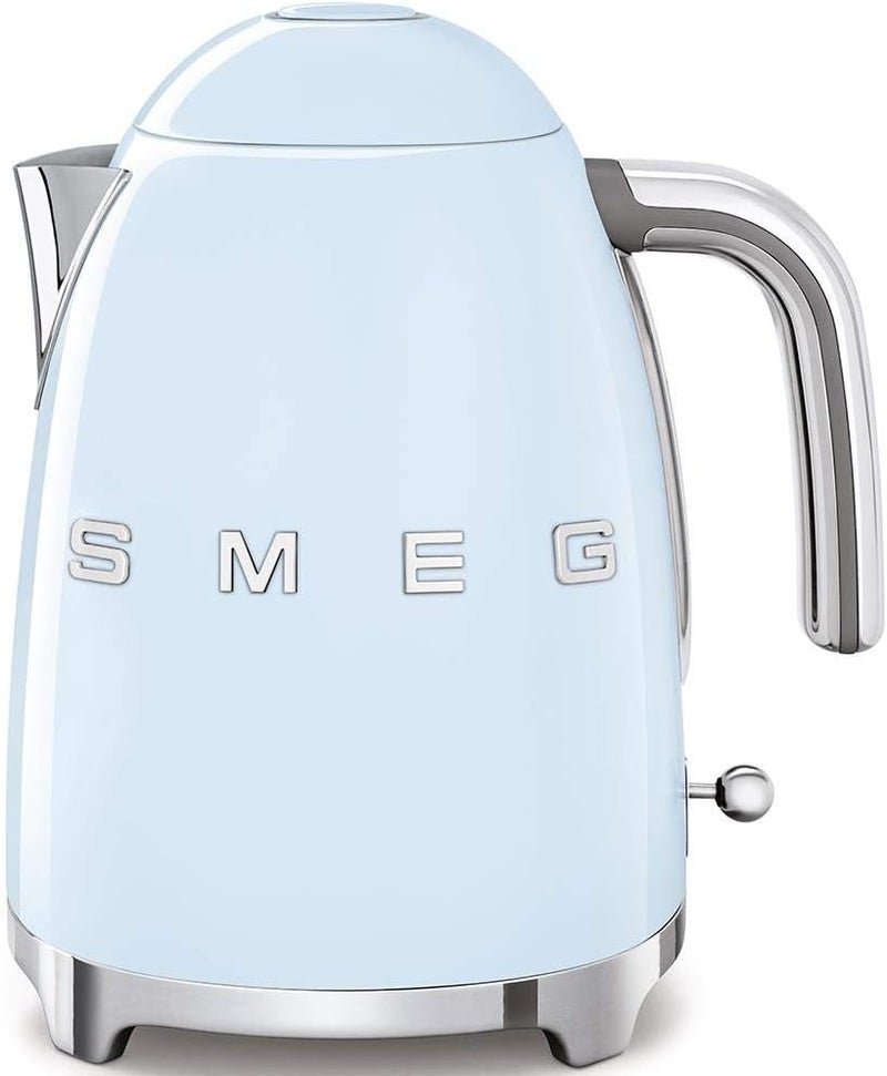 Smeg 50's Retro Style Kettle, 1.7L Capacity, Pastel Blue, Stainless Steel 1.7 L 2400 W KLF03PBUK Pastel Blue - Image 4