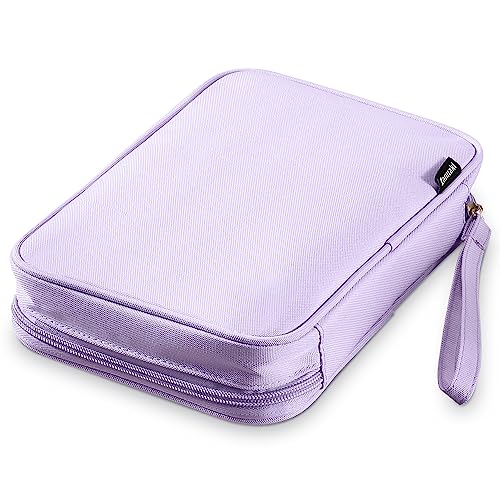 Zannaki Big Capacity Storage Pouch Marker Pen Pencil Case Simple Stationery Bag Box Art Tool Sketch Storage Boxes for Bullet Journal Middle High School Office College Student Girl Women Adult Teen - Image 1