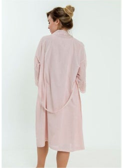 Magic Form 46108 Pregnant Postpartum Single Robe-Powder  - Image 2
