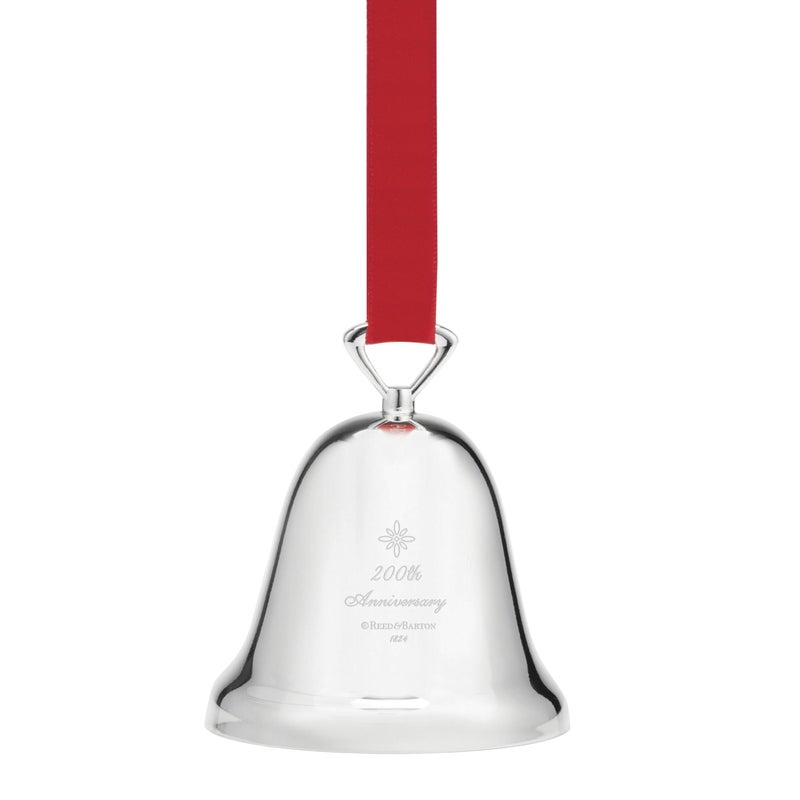 Reed & Barton 895958 2024 Annual Silverplate Christmas Tree Bell  Ornaments - Image 2