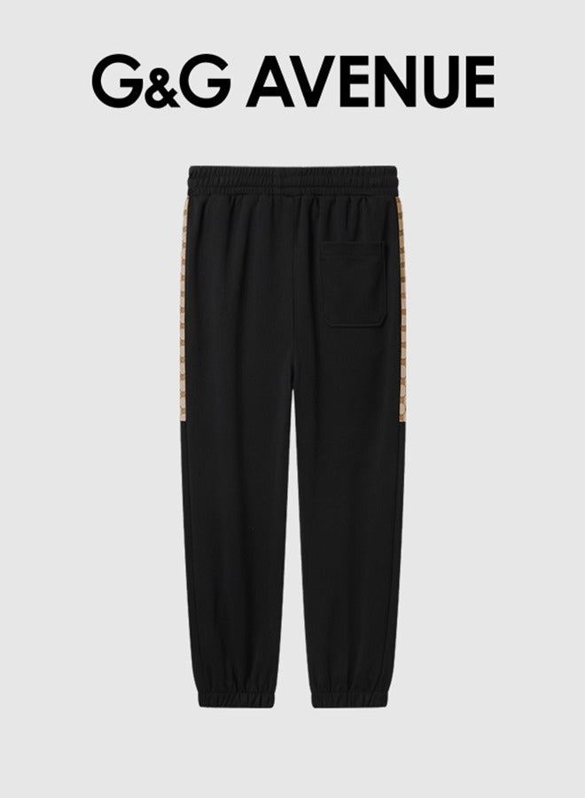 G&G AVENUE Spring and autumn New Ultra-thin summer style High Quality Men's Drawstring Casual Sports Pants Elastic Jogging Fashion Pure Cotton Exercise Outdoor Versatile Sports Pants - Image 2