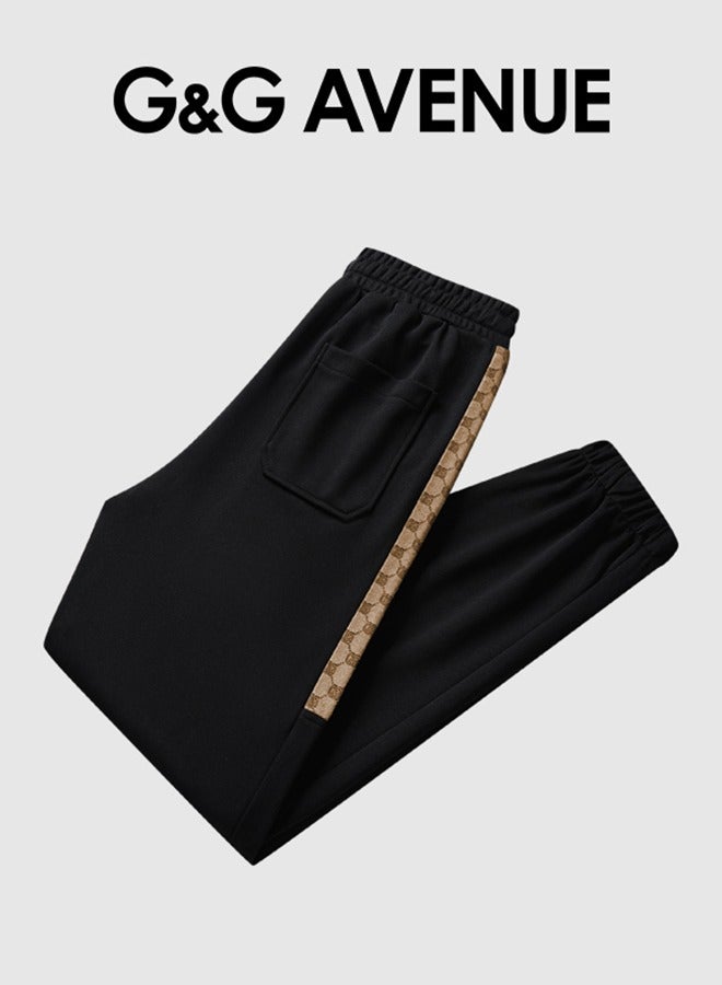 G&G AVENUE Spring and autumn New Ultra-thin summer style High Quality Men's Drawstring Casual Sports Pants Elastic Jogging Fashion Pure Cotton Exercise Outdoor Versatile Sports Pants - Image 4