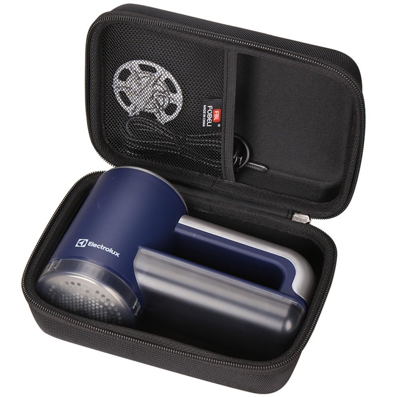 FBLFOBELI Fabric Shaver Storage Case Compatible with Electrolux/iRUNTEK/BEAUTURAL Rechargeable Fabric Shaver, Travel Carrying Case for Most of Rechargeable Lint Remover Set - Image 1