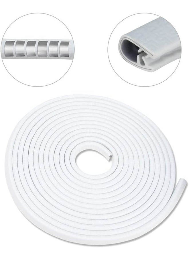 NIBEMINENT - Car Door Edge Guards Universal Fit Rubber U Shape Trim Molding Protector Automotive Entry Guard - Image 1