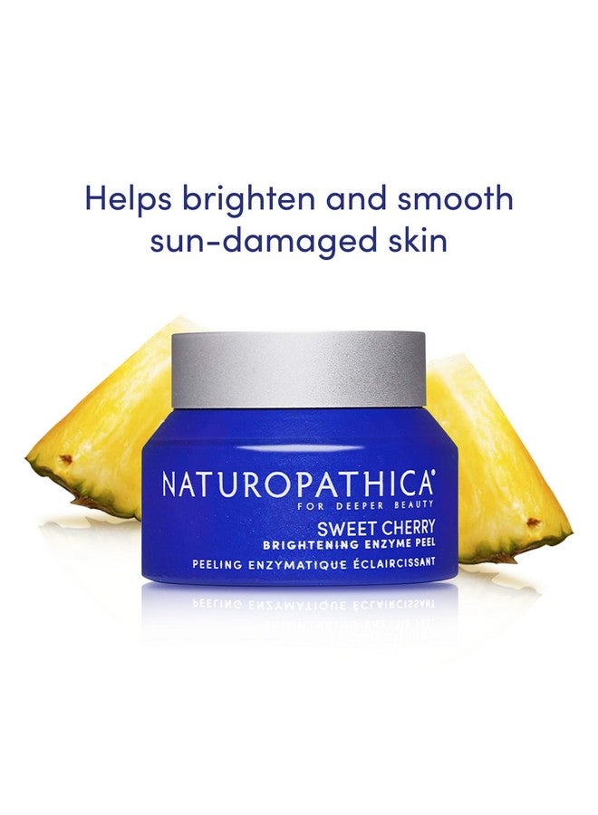 ناتروباثيكا تقشير إنزيم الكرز الحلو لتفتيح البشرة، علاج تقشير الوجه لتفتيح البشرة، قناع وجه غني بمضادات الأكسدة لتغذية البشرة، 1.69 أونصة سائلة