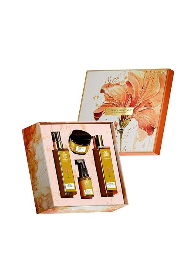 Forest Essentials Anjali Facial Care Gift Box | Ayurvedic Skincare Delights for Nourished & Radiant Skin - Image 1