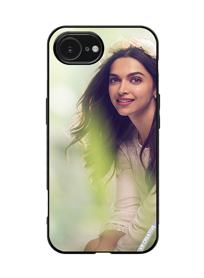 Protective Case Cover For Apple iPhone 16e Bollywood Actress Deepika Padukone Design Multicolour