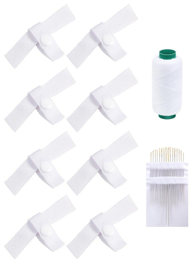 KIBBEH 8 Pack Duvet Snap Clips, Duvet Fasteners, Fastens Comforter Inside Cover to Stay in Place, Keeps Duvet Cover Fixed - Image 1