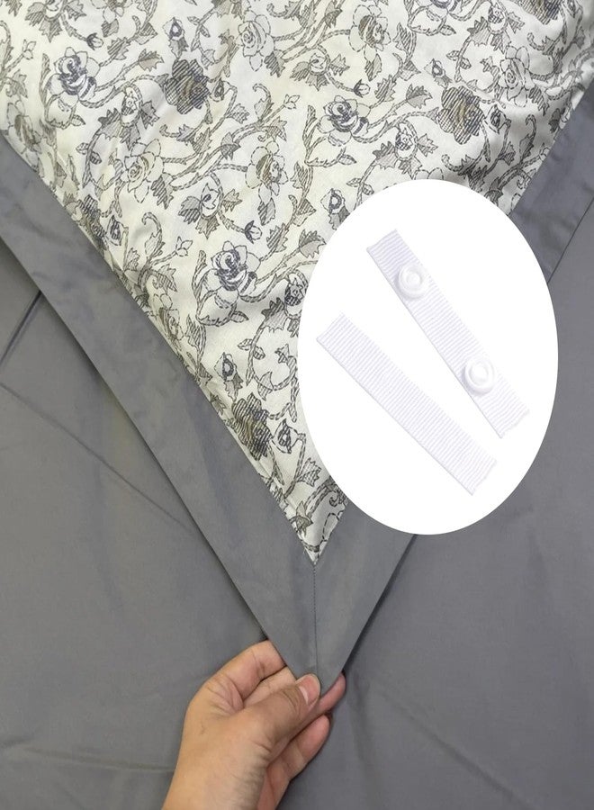 KIBBEH 8 Pack Duvet Snap Clips, Duvet Fasteners, Fastens Comforter Inside Cover to Stay in Place, Keeps Duvet Cover Fixed - Image 5