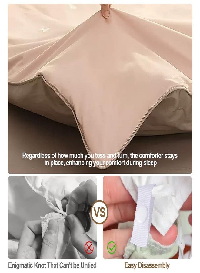 KIBBEH 8 Pack Duvet Snap Clips, Duvet Fasteners, Fastens Comforter Inside Cover to Stay in Place, Keeps Duvet Cover Fixed - Image 2