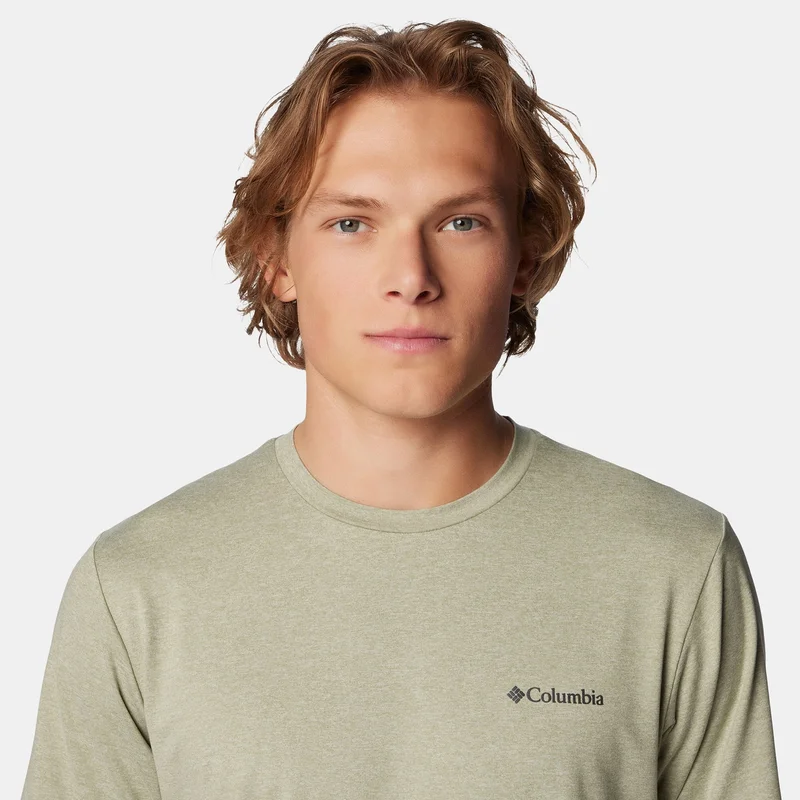 Columbia Green Men's Tech Trail II Shirt for Men | Best Price UAE