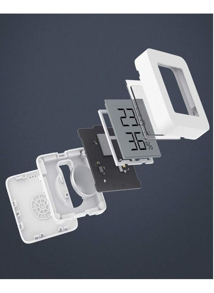 Xiaomi - Xiaomi Mi Smart Temperature and Humidity Monitor 2, Digital Sensor Thermometer White - Image 1