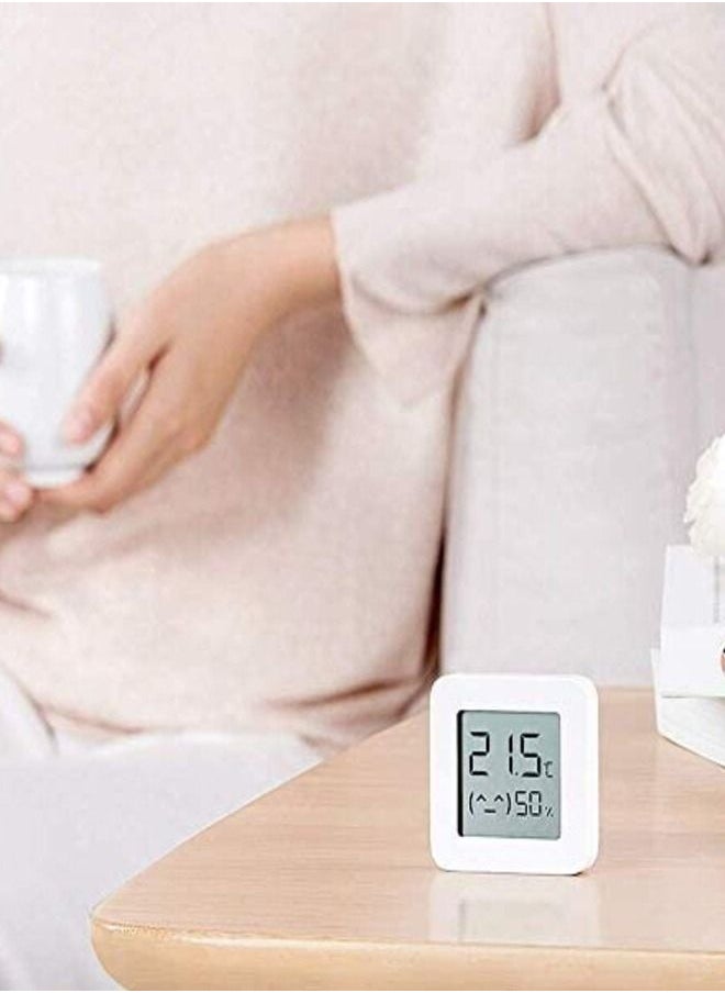 Xiaomi - Xiaomi Mi Smart Temperature and Humidity Monitor 2, Digital Sensor Thermometer White - Image 1