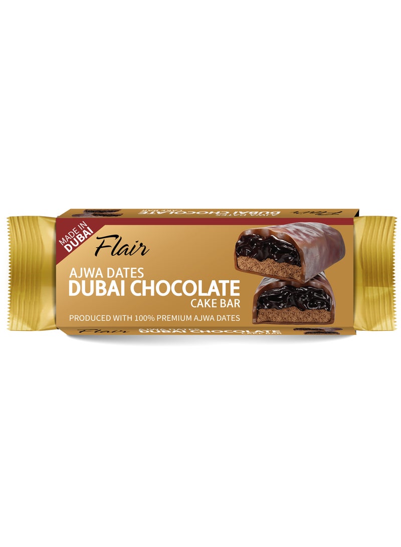 Flair Dubai Chocolate Ajwa Dates Cake Bar 55g - Image 1