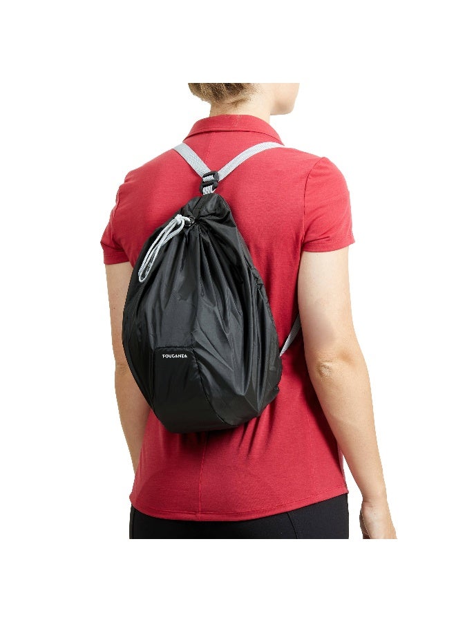 FOUGANZA فوجانزا من ديكاتلون، حقيبة خوذة قابلة للطي مدمجة - سوداء - Image 1