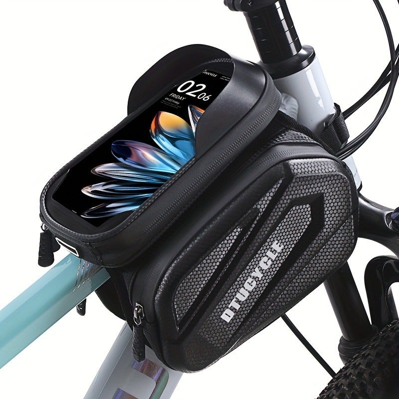 PETO Mountain Bike Bags: Front Handlebar Bag, Double-Layer Cycling Bag, Phone Pouch, Handlebar Bag, Saddle Bag, Bicycle Accessories - Image 1