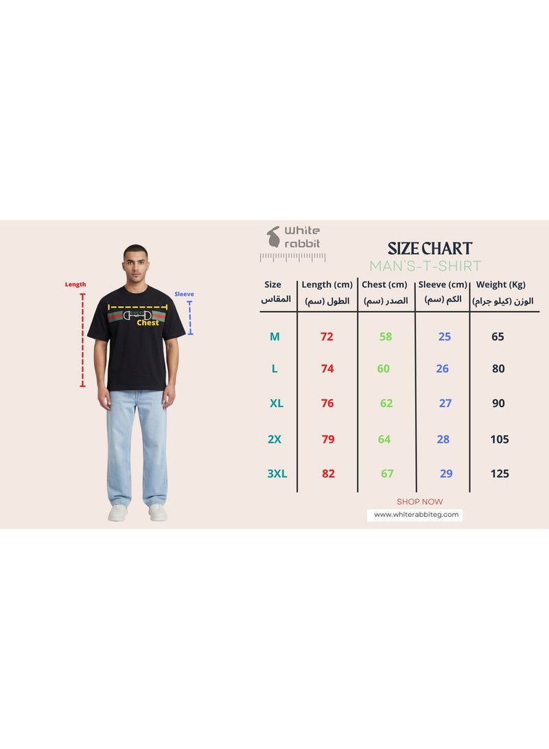 T-Shirt Soft fabric with a comfortable and stylish fit For Men - Image 5