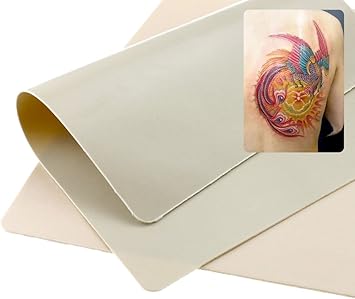 Micro Trader 10x Double Side Tattoo Practice Skin Sheet Blank Plain 20cmx15cm 8x6 - Image 2