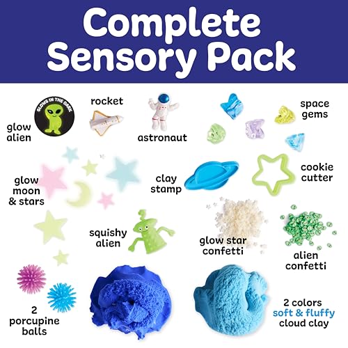 Creativity for Kids Sensory Pack: Outer Space - Toddler Activities and Space Toys, Gifts for Kids, Sensory Toys for Toddlers (Ages 3+) - Image 2