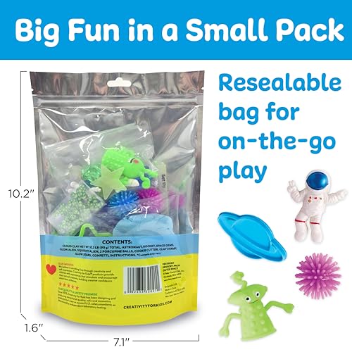 Creativity for Kids Sensory Pack: Outer Space - Toddler Activities and Space Toys, Gifts for Kids, Sensory Toys for Toddlers (Ages 3+) - Image 4