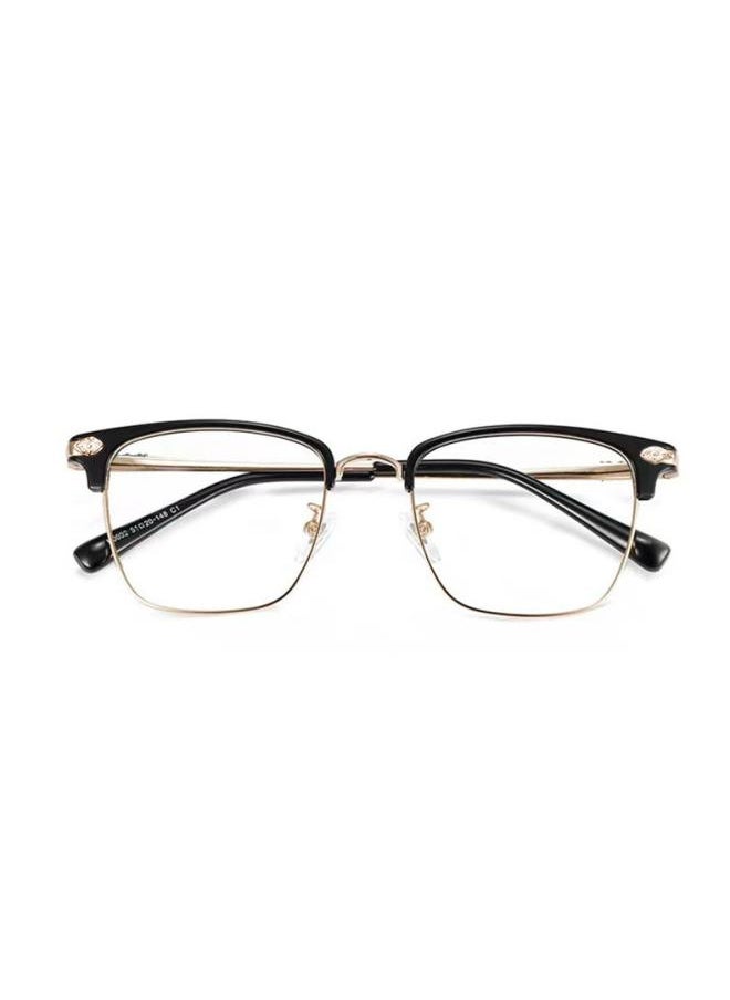 Generic - Anti-blue High-definition Reading Glasses Women's Big Face Slimming Simple Large Frame Super Light Presbyopia Glasses Frame Men's - Image 1