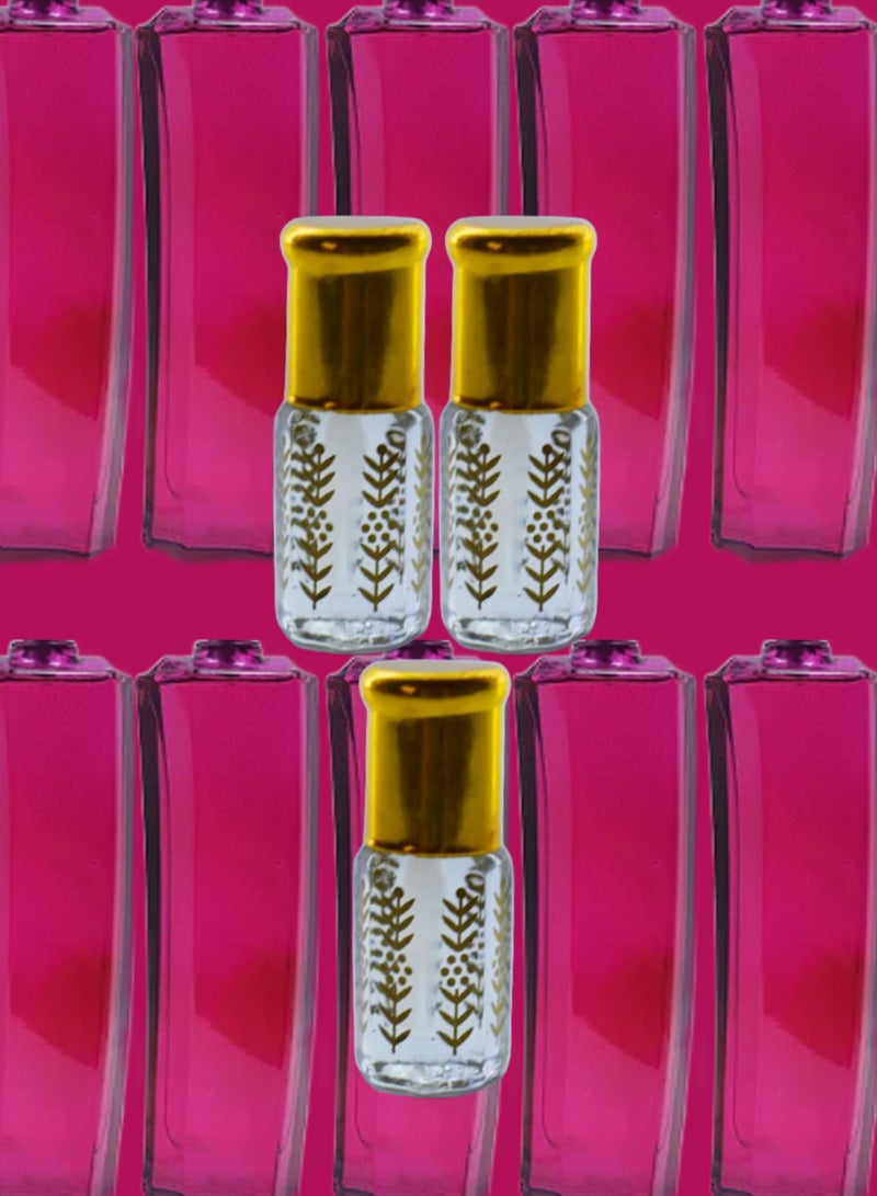 3 Pieces Magnetism Essential Oil For Women Original Clear 3 Ml