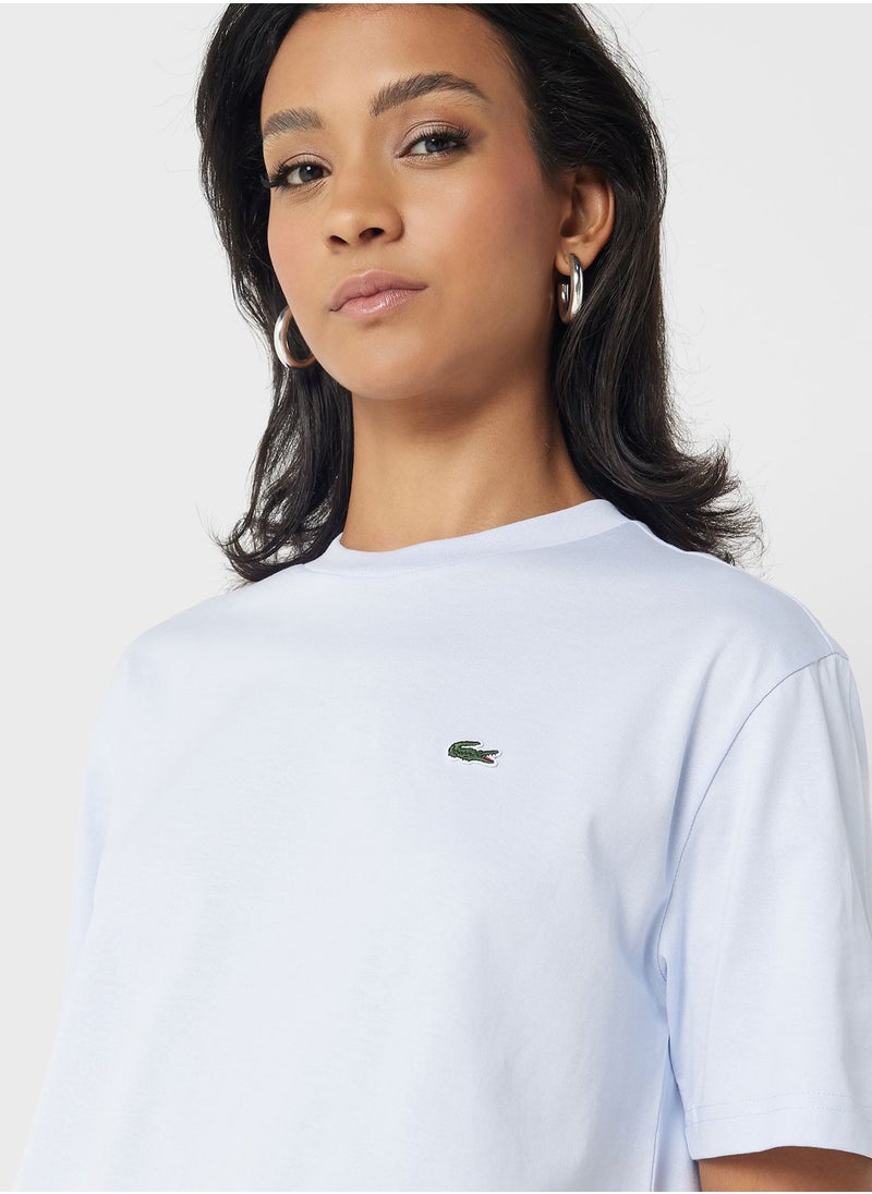 LACOSTE - Crew Neck T-Shirt - Image 1