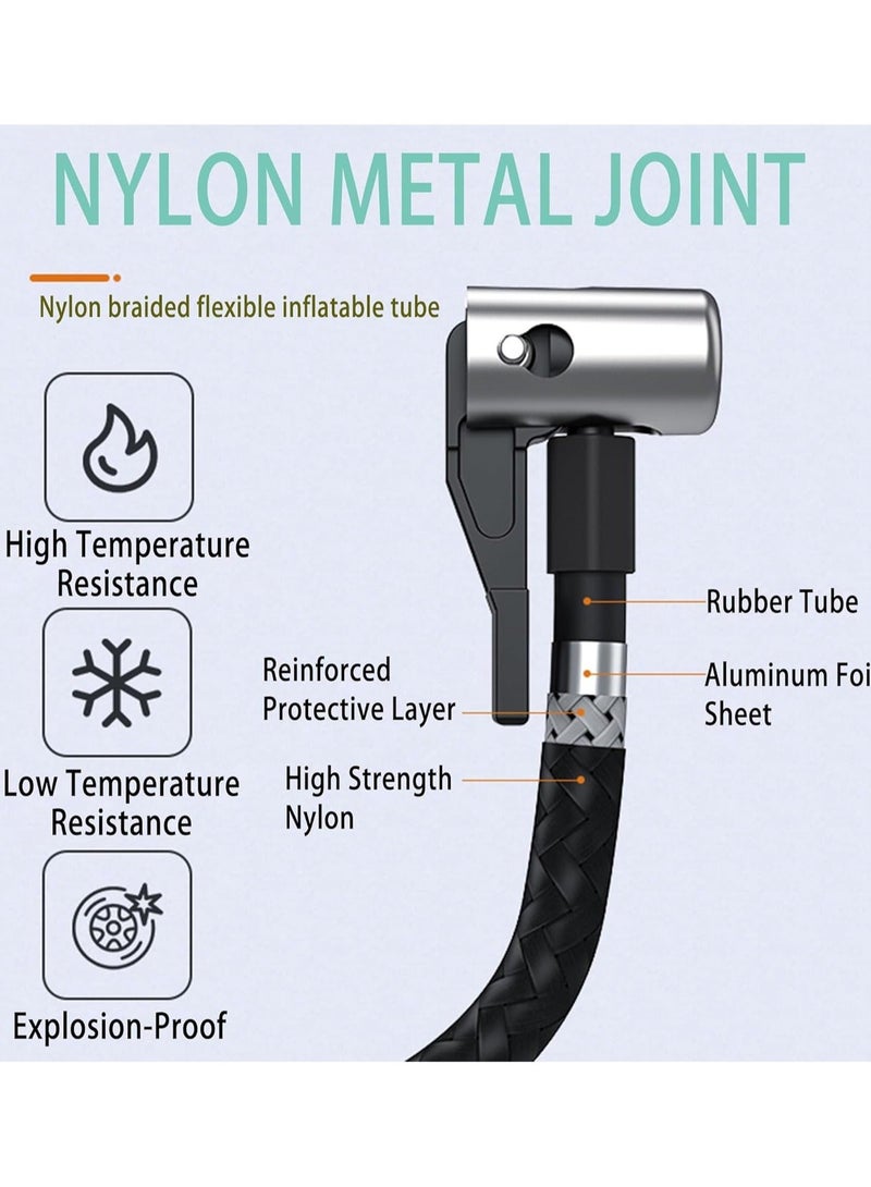 Denx Cordless Car Tire Inflator | 120W with 7500mAh Portable Charger, High Brightness LED Light and Powerful Rechargeable Lithium Battery - Image 4