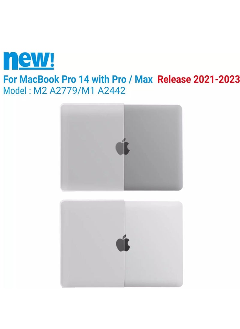 Pisen Case for MacBook Pro 14 Inch for Mac Pro 14 (2024-2021) A2442 Pro/Max,Hard Shell Case with Keyboard Cover  - Image 2