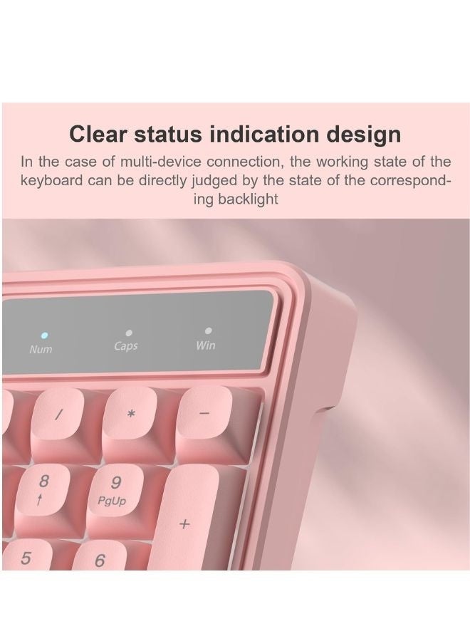 MageGee GK980 Wired Gaming Keyboard and Mouse Combo, Backlit Keyboard, Adjustable DPI Mouse for PC/Laptop/MAC Pink - Image 5