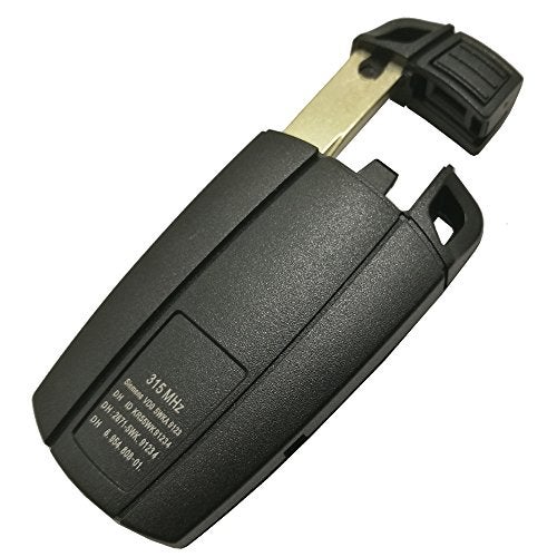 BTOZRF Key Fob Case Shell Fit for BMW 3 5 Series BMW X5 BMW X6 BMW Z4 3 Buttons Replacement Keyless Entry Remote Car Key Fob Cover with Uncut Blade Blank and Screwdriver (1) - Image 4