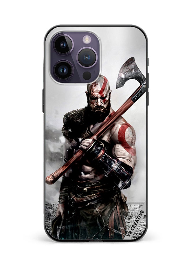 VR CREATIVE Protective Case Cover For Apple iPhone 16 Pro Max God Of War Movie Design Multicolour