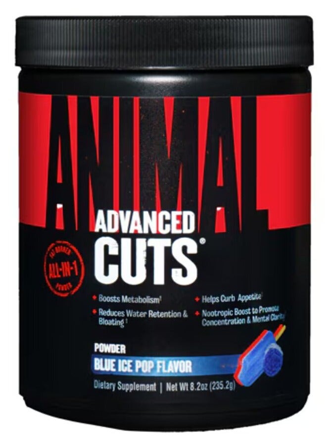 Animal Advanced Cuts 235.2g Blue Ice Pop Flavor 42 Serving - Image 1