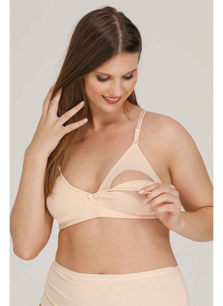 Parlingerie Pl Nursing Bra Combed Cotton Unlined Skin  - Image 3