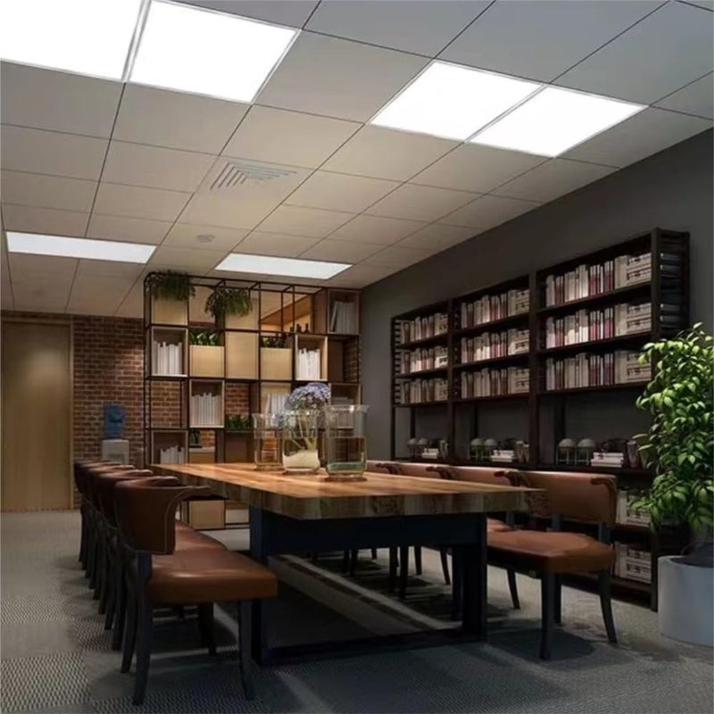 ضوء بانل LED 60x60 سم 80 واط - ضوء سقف مربع فائق النحافة (عبوة من 2) - Image 5