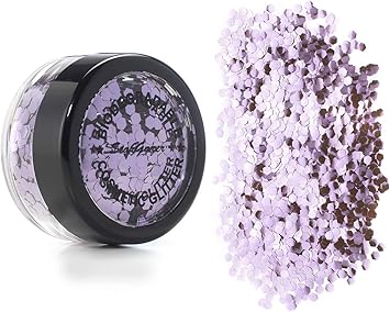 Stargazer Biodegradable Chunky Glitter Shaker Violet Festival Friendly Biodegradable Cosmetic Glitter - Image 1