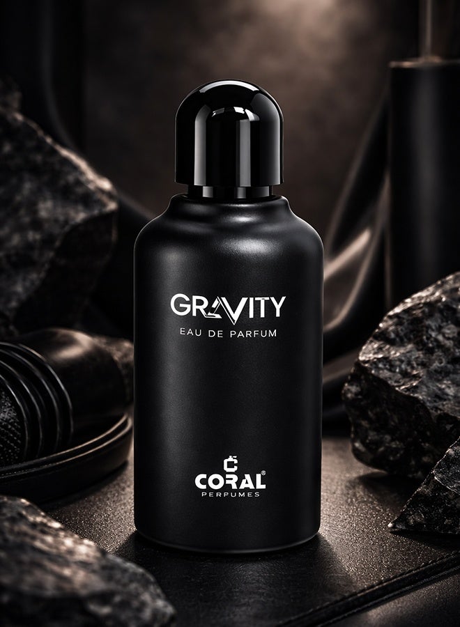 كورال عطر جرافيتي أو دو برفيوم للرجال 100 مل – عطر رجولي يدوم طويلًا بنفحات خشبية وحارة - Image 4